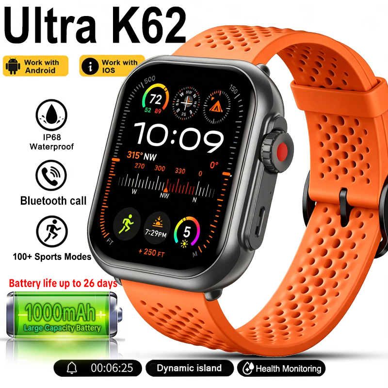 Smartwatch Watches Price - New Watch Ultra K62 Smartwatch Men