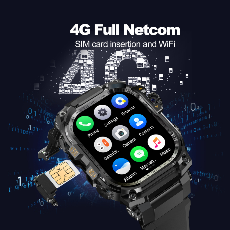 4G Android Men Women Smart Wat - Smartwatch Watches For Women With Gps ulasan dan harga