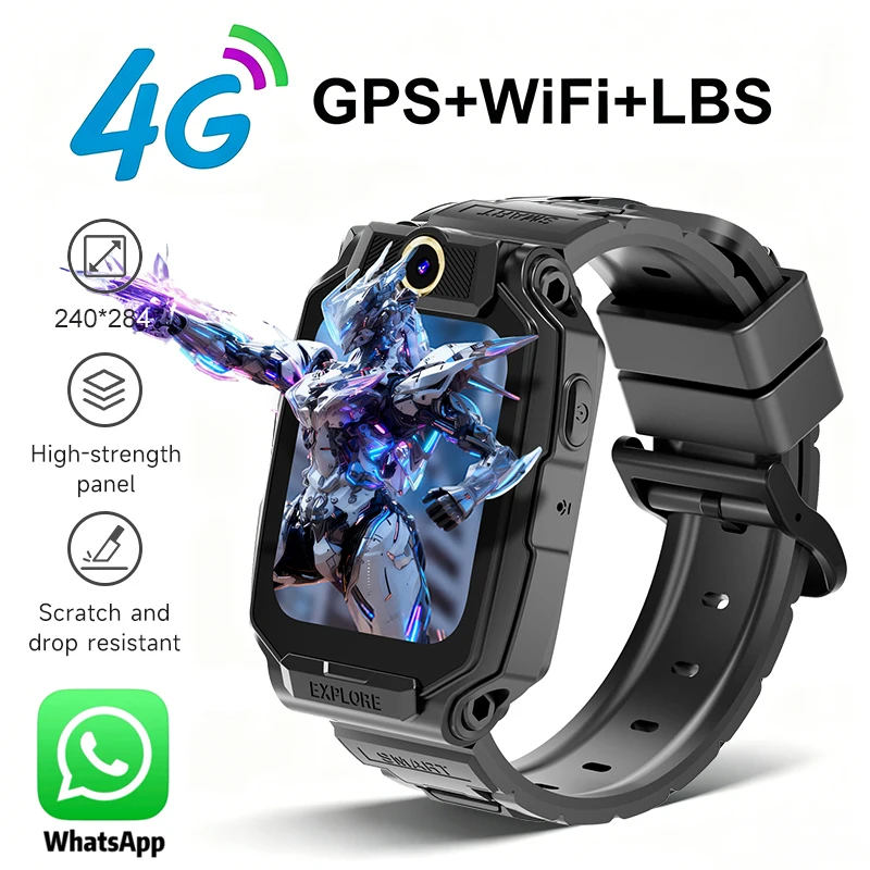 4G Kids Smart Phone Watch GPS  - Smartwatch Watches For Kids With Gps ulasan dan harga