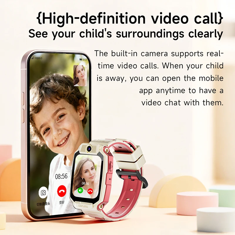 4G Kids Smart Phone Watch GPS  - Smartwatch Watches For Kids With Gps ulasan dan harga