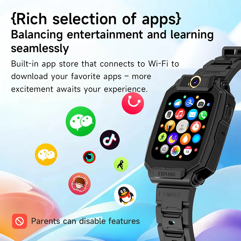 4G Kids Smart Phone Watch GPS  - Smartwatch Watches For Kids With Gps ulasan dan harga