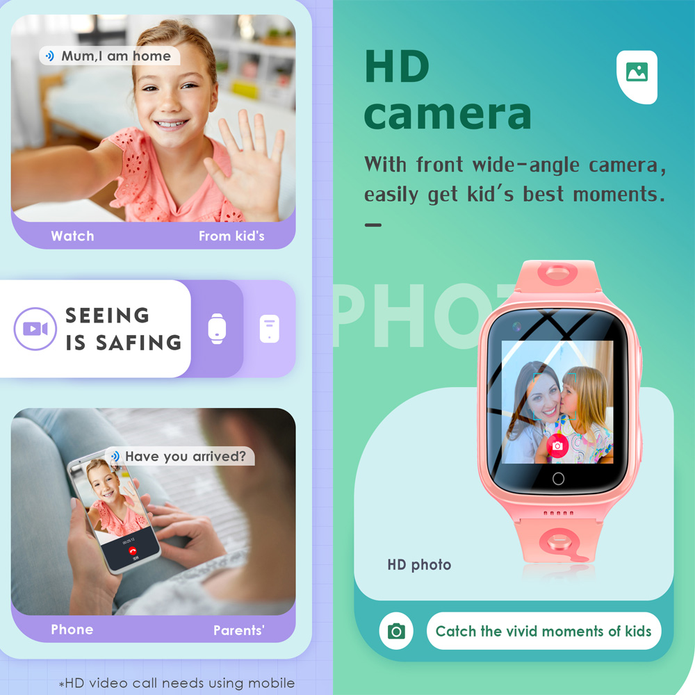 4G Smart Watch Kids GPS WiFi V - Smartwatch Watches For Kids With Gps ulasan dan harga