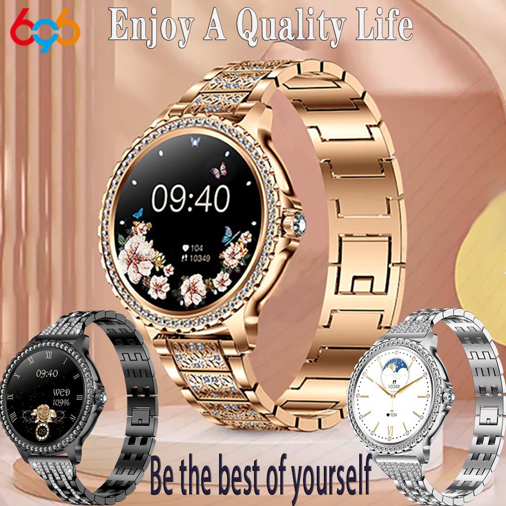 696 New Blue Tooth Call Women  - Watches Ladies Smartwatch ulasan dan harga