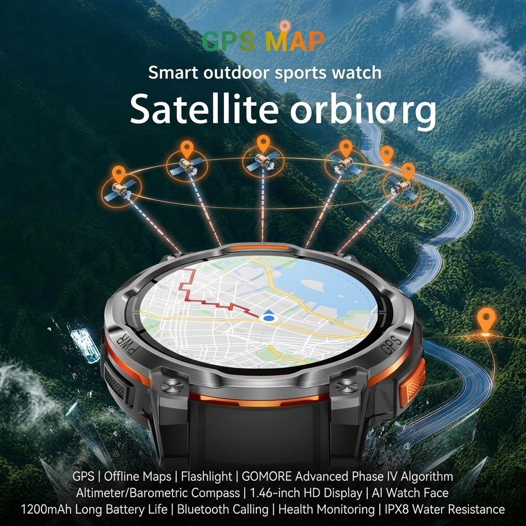 New All-Terrain Offline Map GP - Watch Vs Smartwatch ulasan dan harga